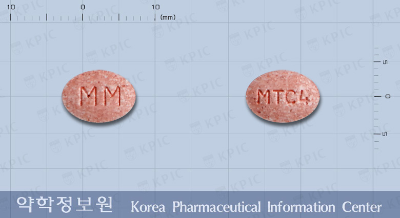 몬테레어츄정 4mg 알약 사진(식약처 낱알식별)