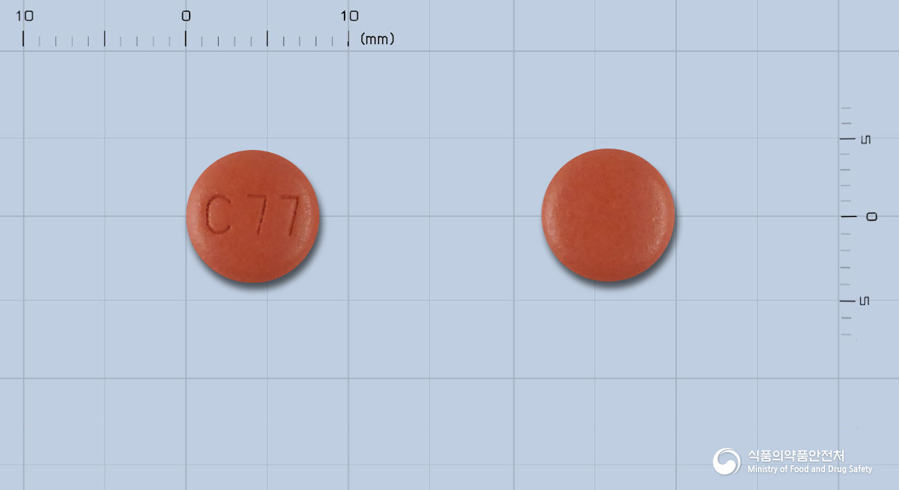 세비카정 10/40mg 알약 사진(식약처 낱알식별)