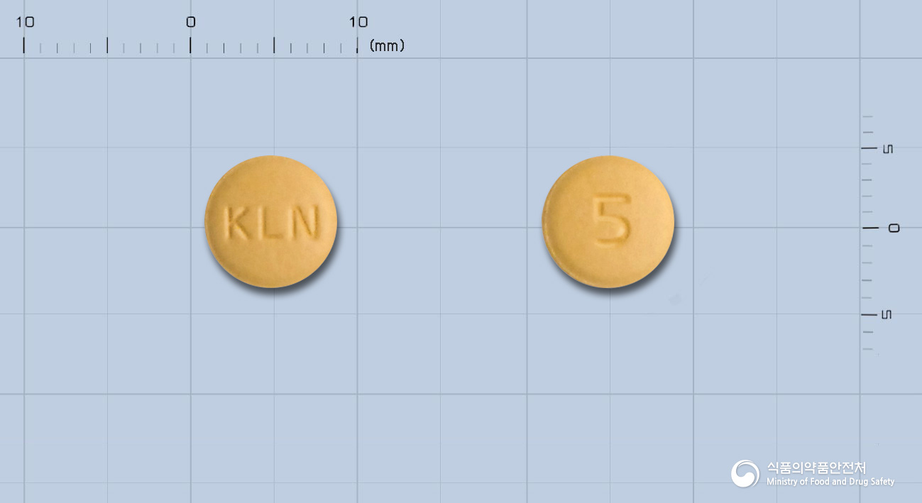 콤비포지정 5/80mg 알약 사진(식약처 낱알식별)