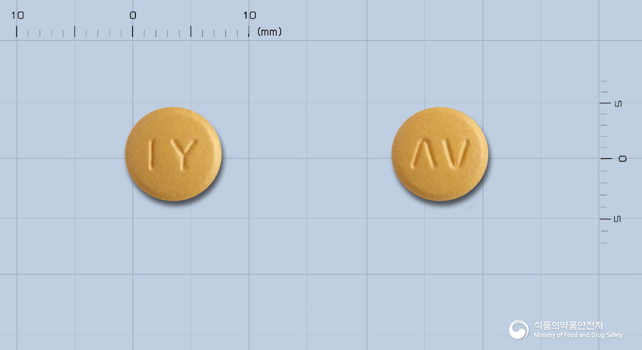 듀얼다운정 5/80mg 알약 사진(식약처 낱알식별)