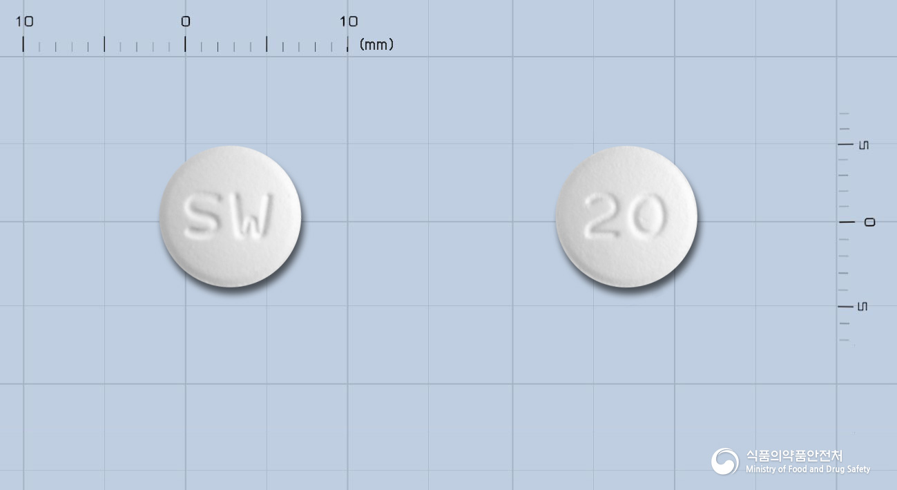 올메텔정20mg(올메사탄메독소밀)