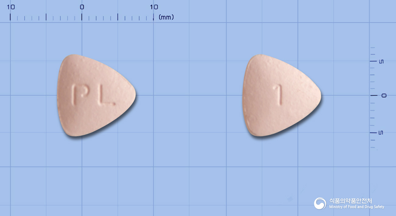 바라리버정 1mg 알약 사진(식약처 낱알식별)
