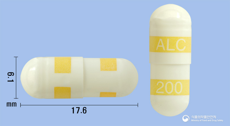 셀코브렉스캡슐 200mg 알약 사진(식약처 낱알식별)