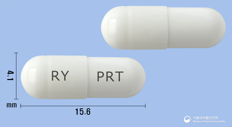 프레틴캡슐 150mg 알약 사진(식약처 낱알식별)