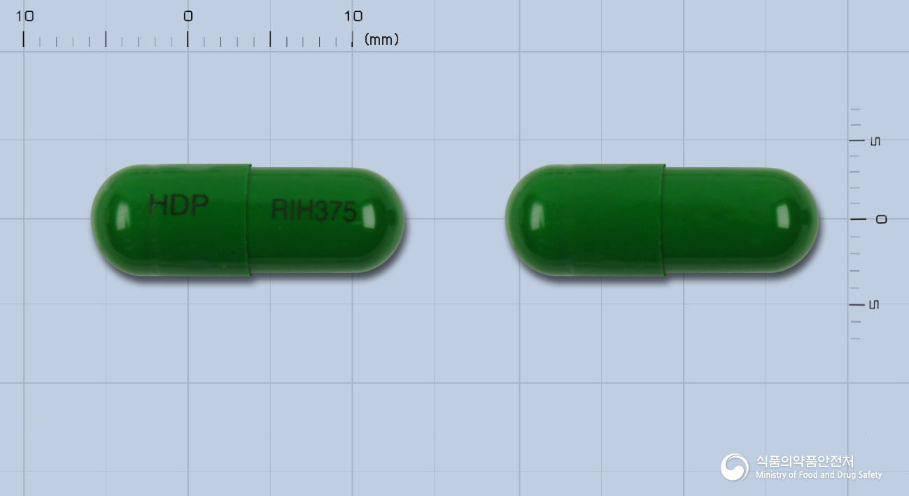 리나치올캡슐375밀리그램(카르보시스테인)(수출명:HyundiolCapsule375Mg)