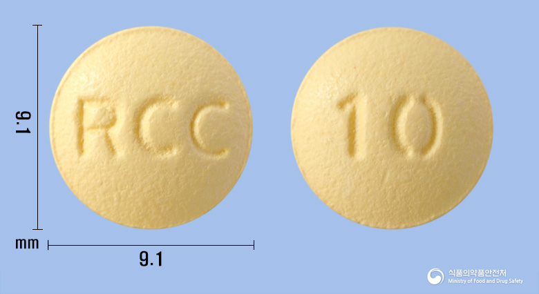 알츠케어정 10mg 알약 사진(식약처 낱알식별)