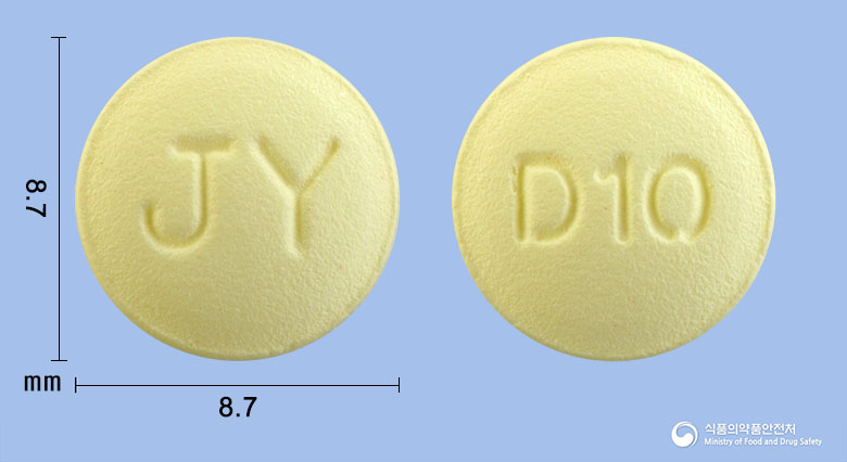 도나셉트정 10mg 알약 사진(식약처 낱알식별)