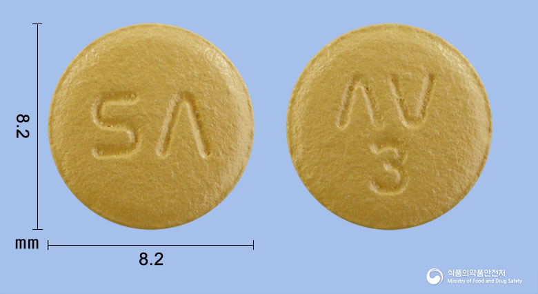 시넥트정 5/80mg 알약 사진(식약처 낱알식별)