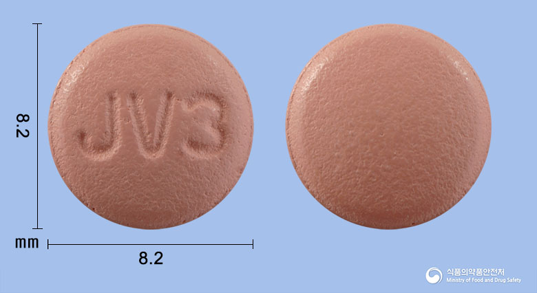제이비카에이치씨티정 10/40/12.5mg 알약 사진(식약처 낱알식별)