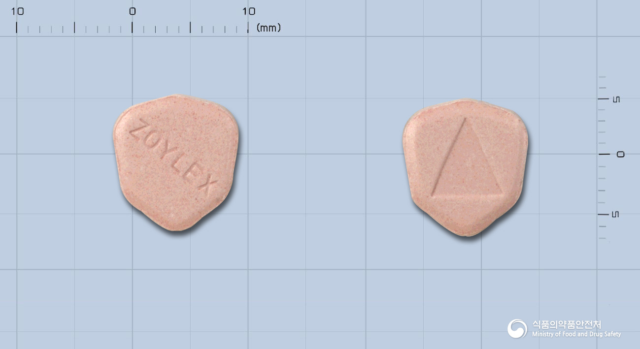 조이렉스정400밀리그램(아시클로버)(수출명:HerpexTabs.400mg)