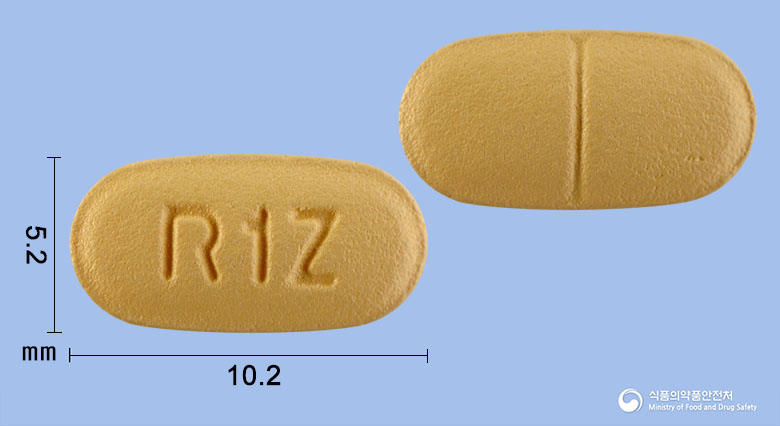 알제트정 10/10mg 알약 사진(식약처 낱알식별)