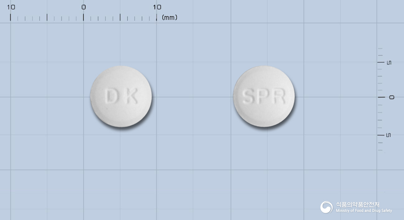 사포렐정 100mg 알약 사진(식약처 낱알식별)