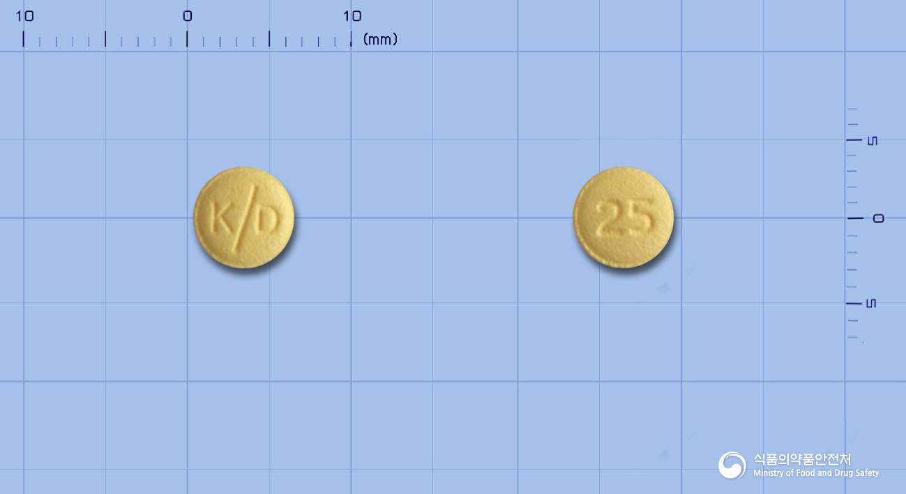 토피리드정25밀리그램(토피라메이트)
