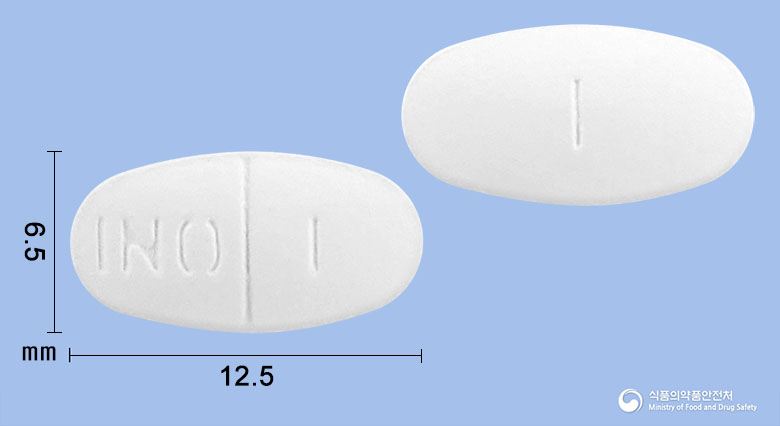 이노엔아벨탄정 150mg 알약 사진(식약처 낱알식별)