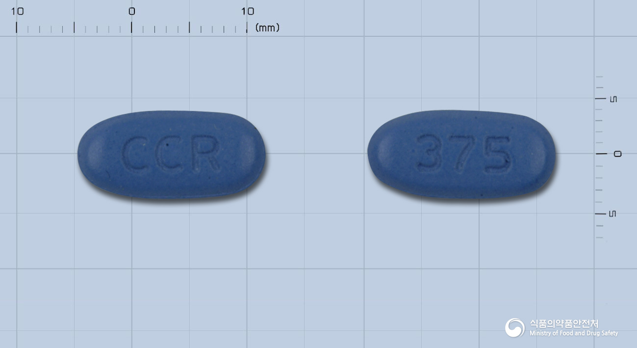세클러MR서방정 375mg 알약 사진(식약처 낱알식별)