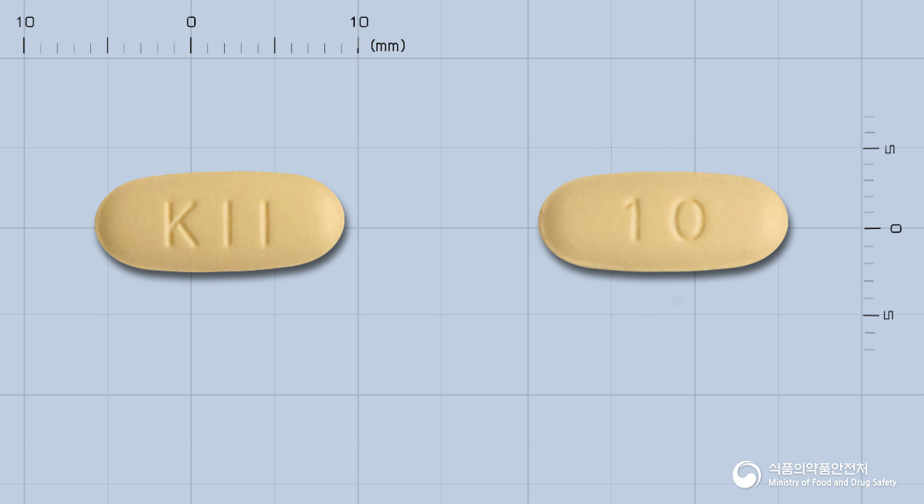 하이포지정 10/160mg 알약 사진(식약처 낱알식별)