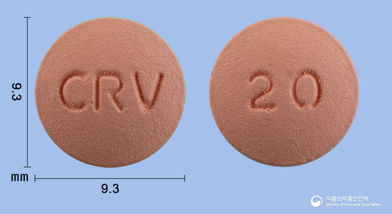 크레라토정20mg(로수바스타틴칼슘)