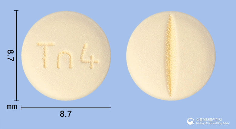 두리드정 0.5mg 알약 사진(식약처 낱알식별)