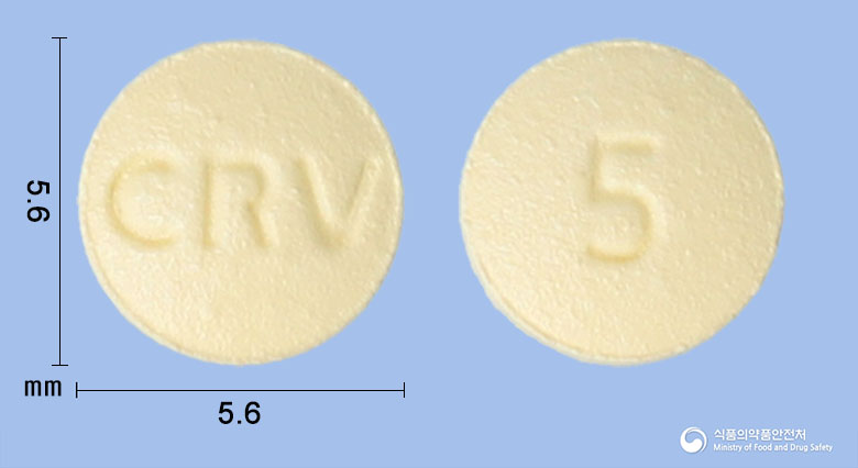 크레라토정5mg(로수바스타틴칼슘)
