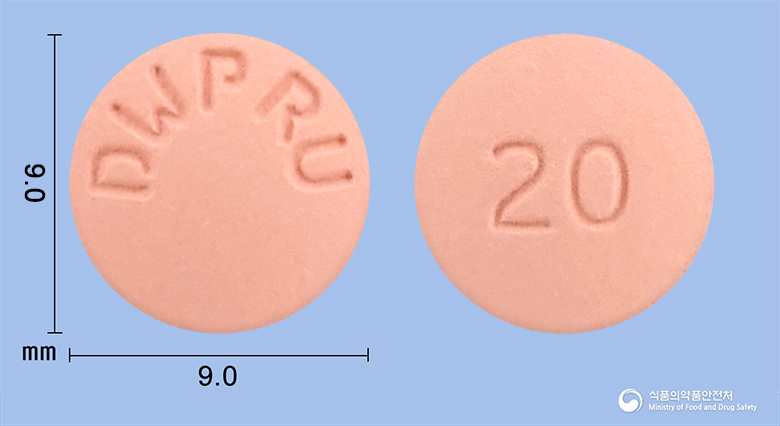 크로우정20mg(로수바스타틴칼슘)