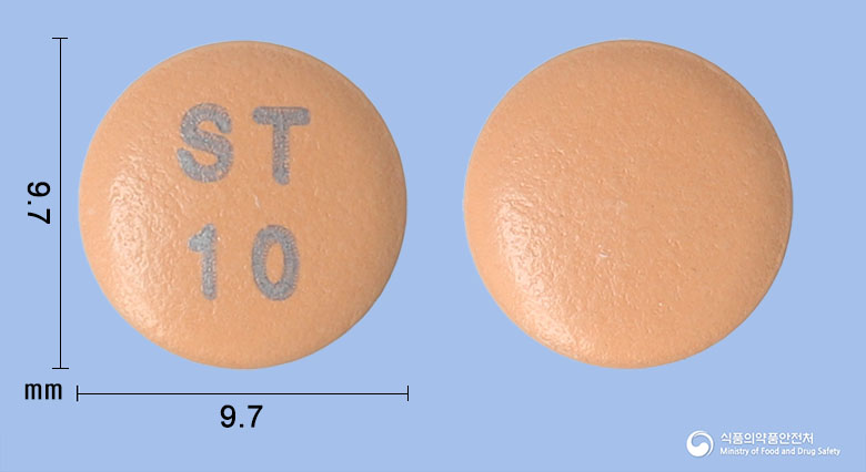 시타렌정 100mg 알약 사진(식약처 낱알식별)