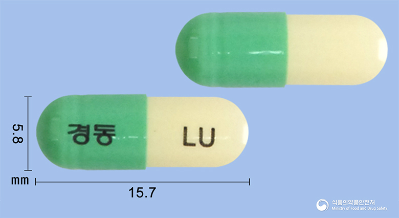 루세틴캡슐 알약 사진(식약처 낱알식별)