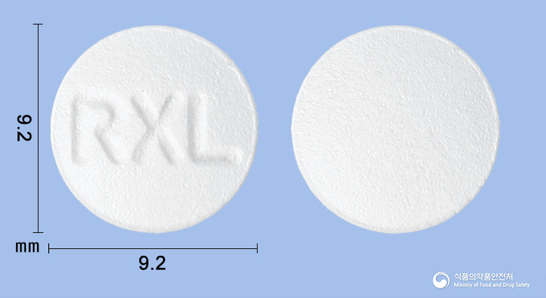 록사렉스서방정 75mg 알약 사진(식약처 낱알식별)