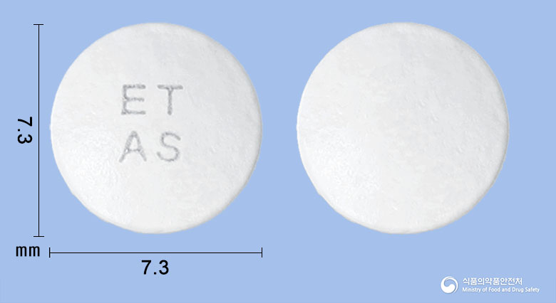 이텍스아스피린장용정100mg(아스피린)