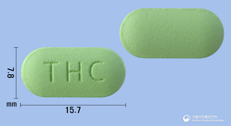 치옥에치정 480mg 알약 사진(식약처 낱알식별)