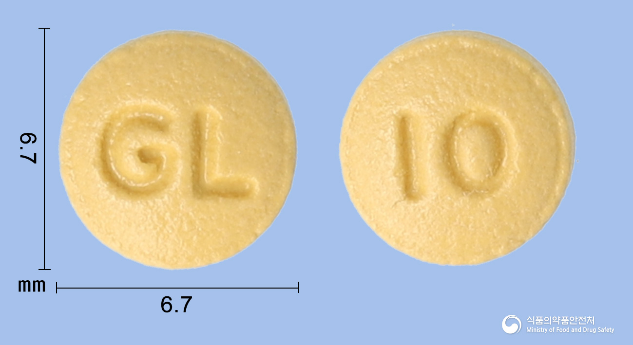 라베프론정 10mg 알약 사진(식약처 낱알식별)