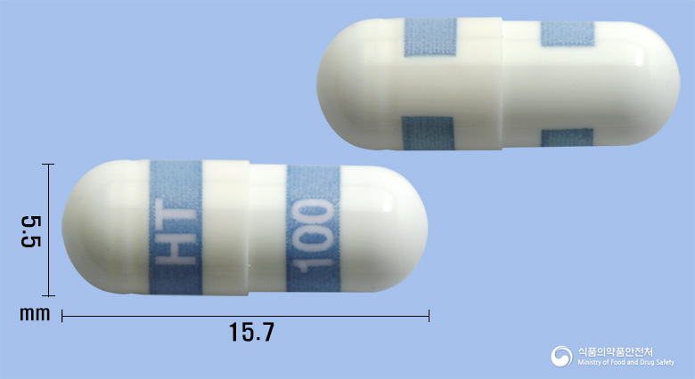 싸이브렉스캡슐 100mg 알약 사진(식약처 낱알식별)