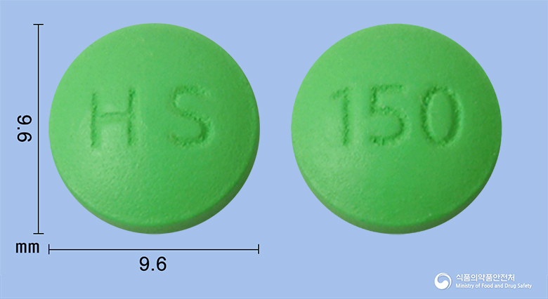 원탁정(라니티딘염산염)(수출명:권탁정, ACIDINOTab.150㎎,RantinTab.150㎎)