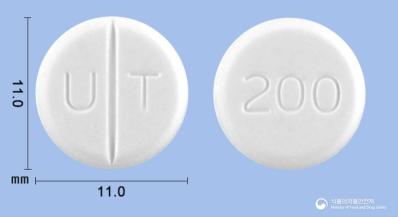 우소산정200mg(우르소데옥시콜산)(수출용)