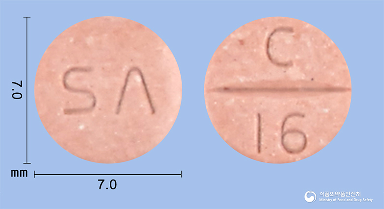 카바딜정16mg(칸데사르탄실렉세틸)