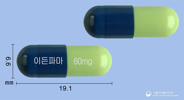 둘로틴캡슐60밀리그램(둘록세틴염산염)