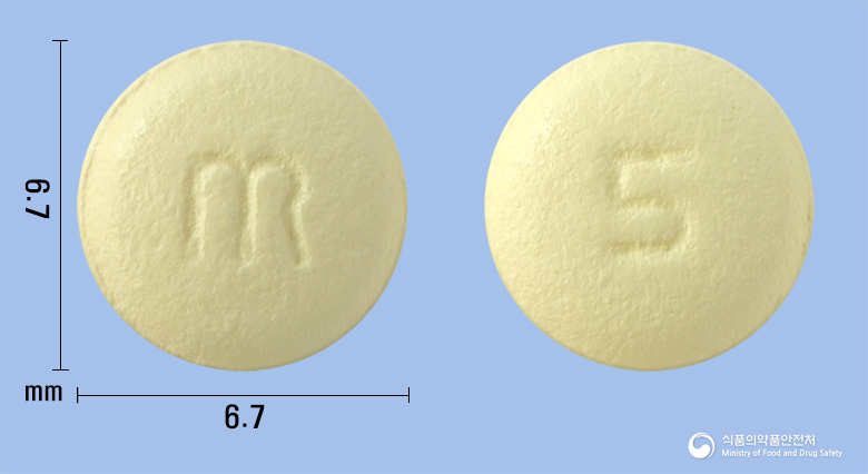 유나케어정5mg(솔리페나신숙신산염)