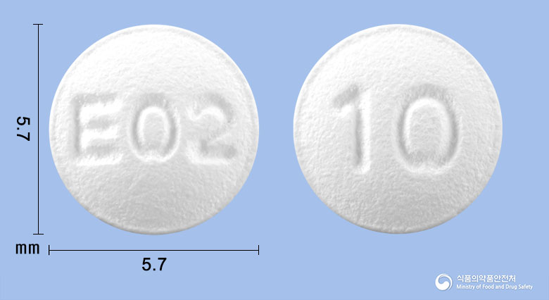 리피엔정 10mg 알약 사진(식약처 낱알식별)