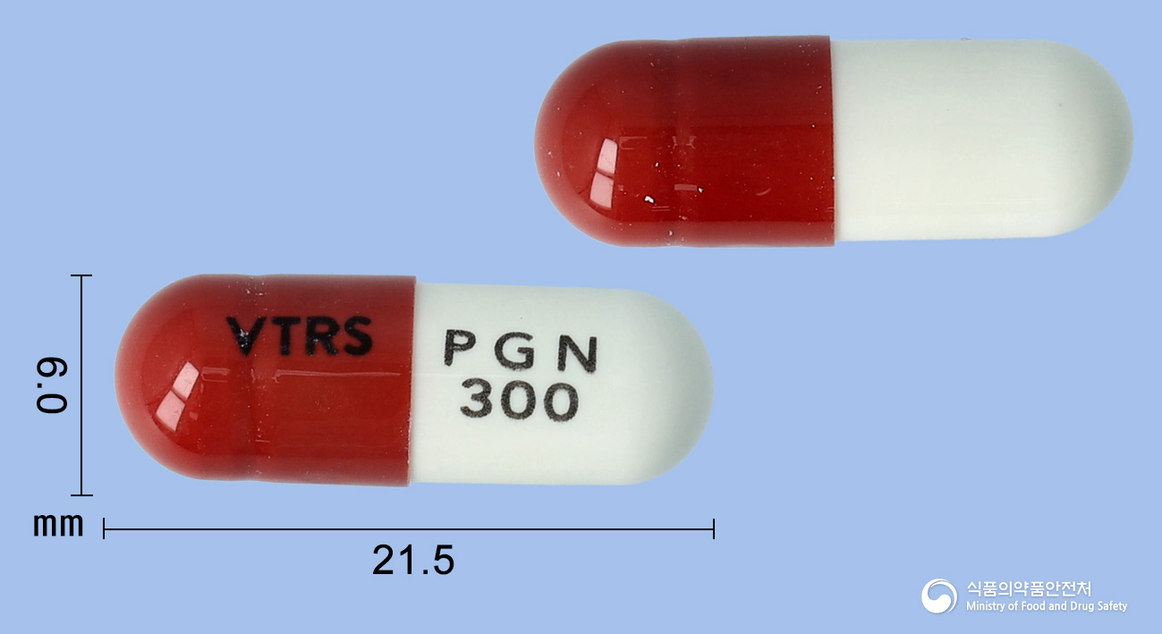 리리카캡슐 300mg 알약 사진(식약처 낱알식별)