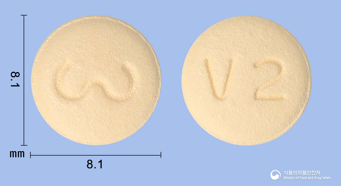 브이디핀정2.5/80mg(암로디핀, 발사르탄)