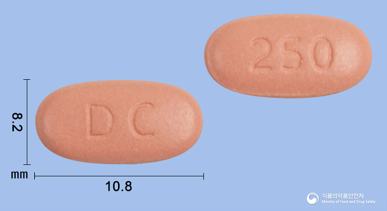 동구레보플록사신수화물정250mg