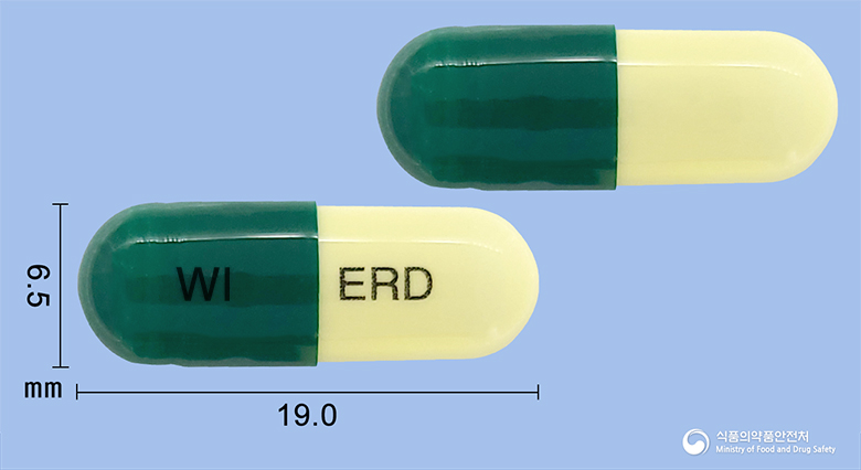 엘도펙트캡슐 300mg 알약 사진(식약처 낱알식별)
