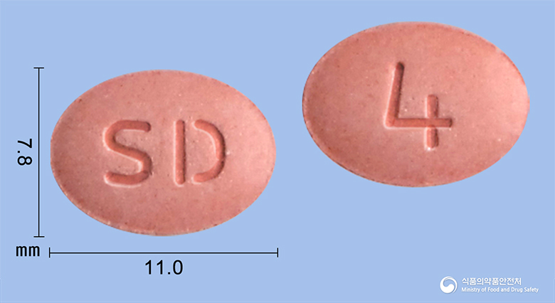루카스트츄정 4mg 알약 사진(식약처 낱알식별)