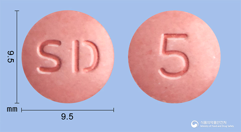 루카스트츄정 5mg 알약 사진(식약처 낱알식별)