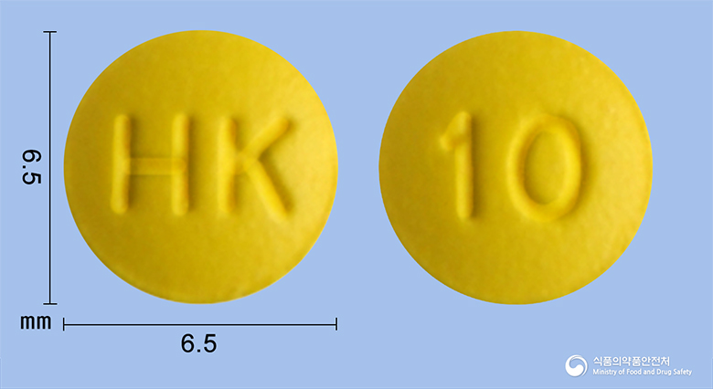 라베파정 10mg 알약 사진(식약처 낱알식별)